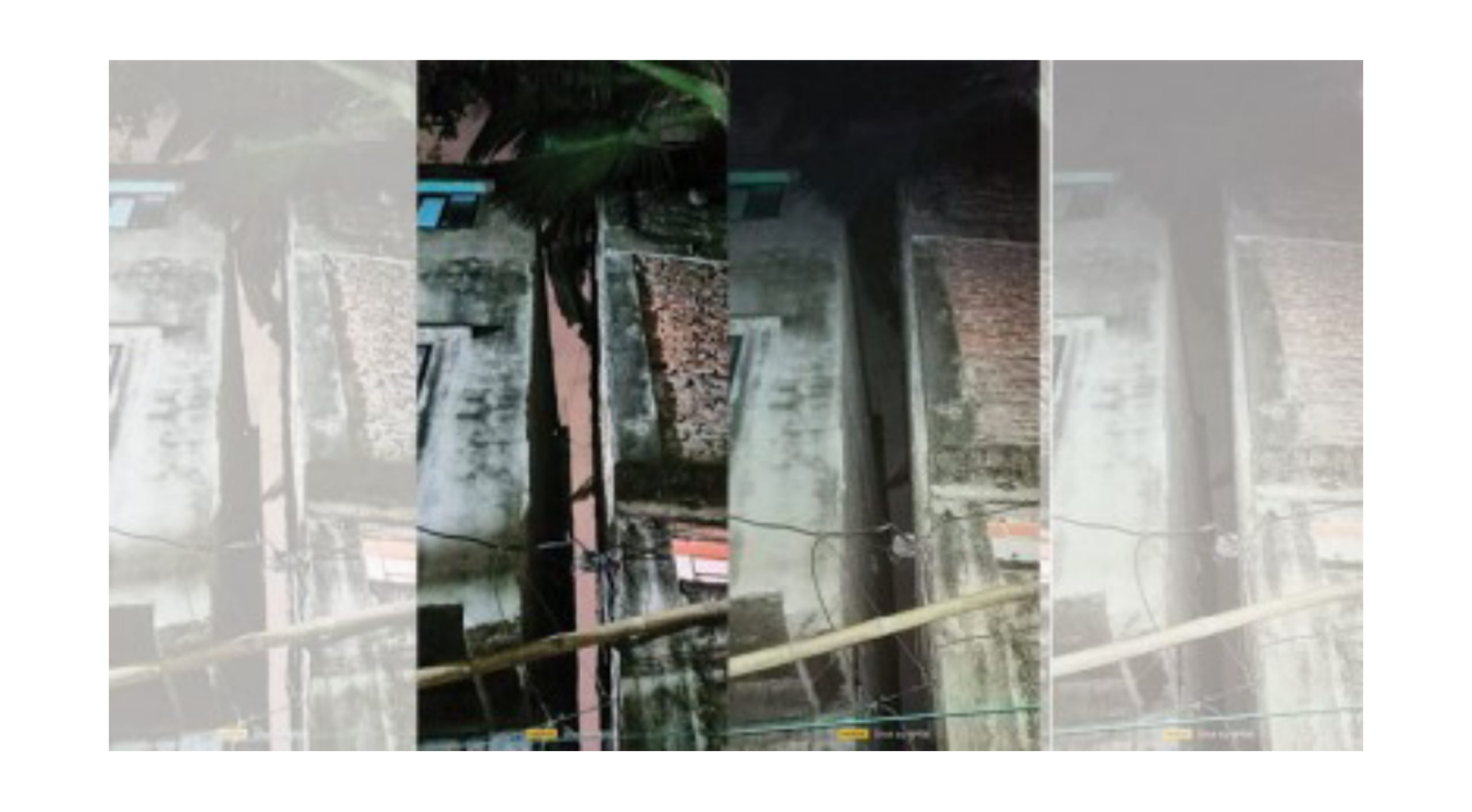 সদরঘাটে হেলে পড়েছে ৩টি ভবন