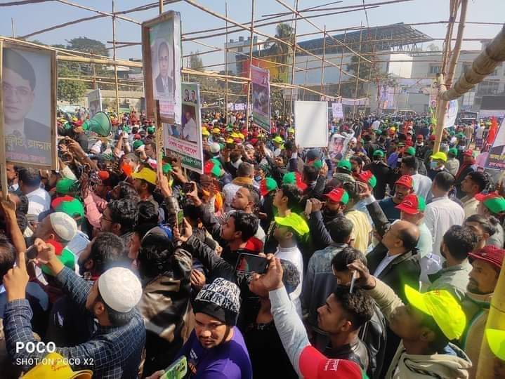 কক্সবাজারে ১৪৪ ধারা ভেঙ্গে মাঠে বিএনপি,পরিস্থিতি থমথমে