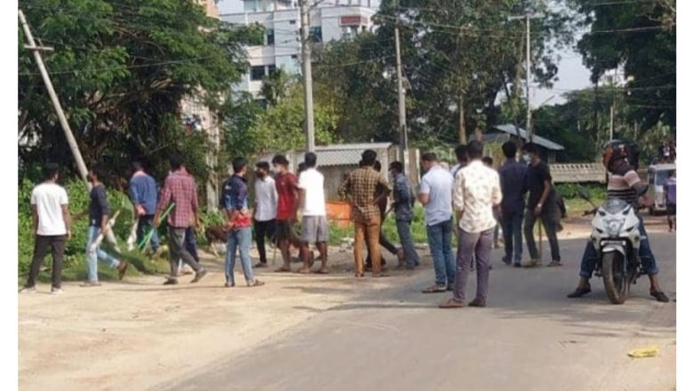 চবিতে  স্থানীয়দের সাথে সংঘর্ষে জড়ালো ছাত্রলীগ