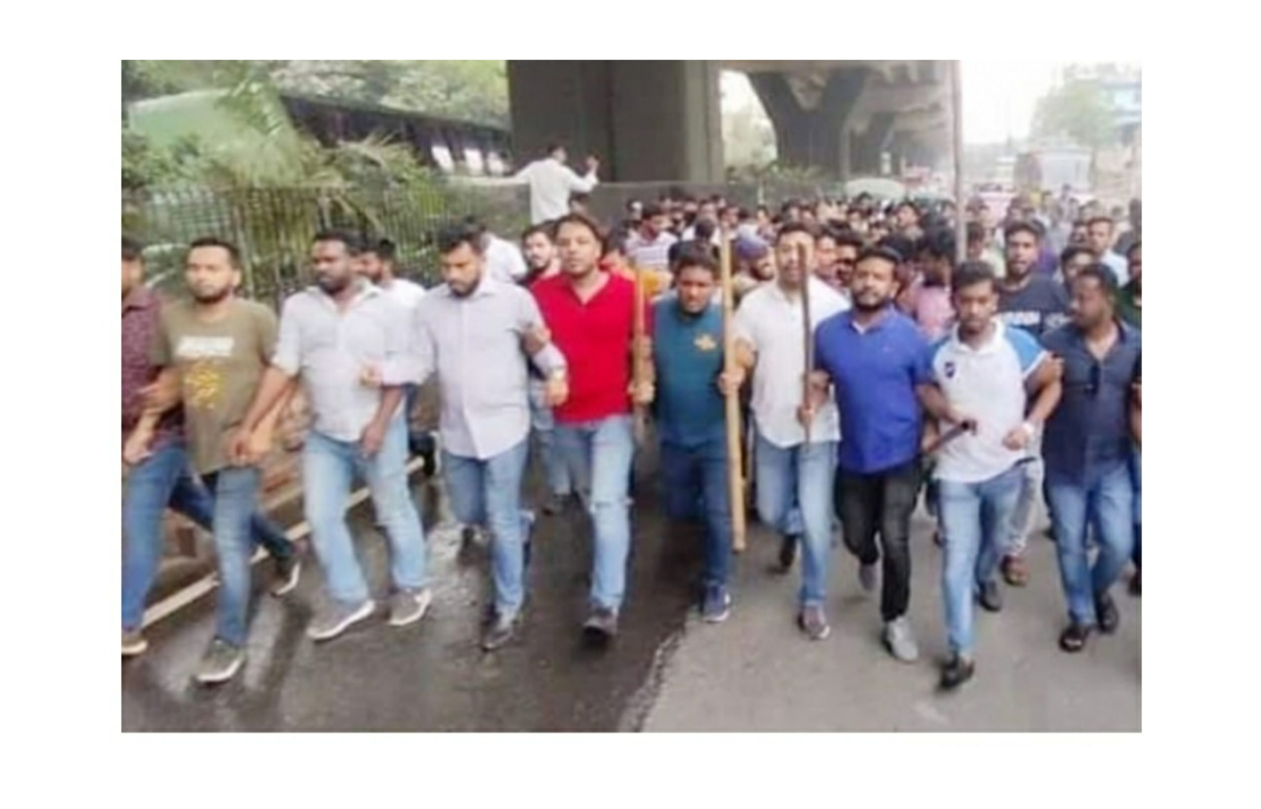 নগরীতে ছাত্রদলের বিক্ষোভ