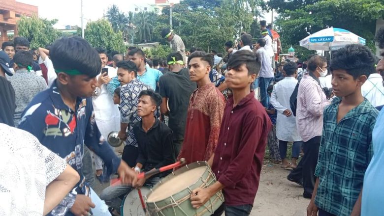 নগরীতে ঢোলের তালে তালে কারবালার ঘটনা স্বরণ করলো শিয়া সম্প্রদায়