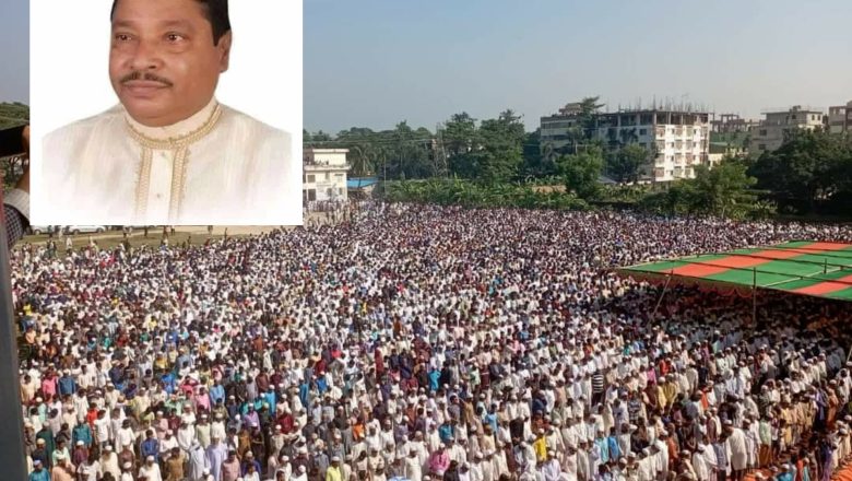 ৪ দফা জানাযা শেষে  জাফরুল ইসলাম চৌধুরীর দাফন সম্পন্ন