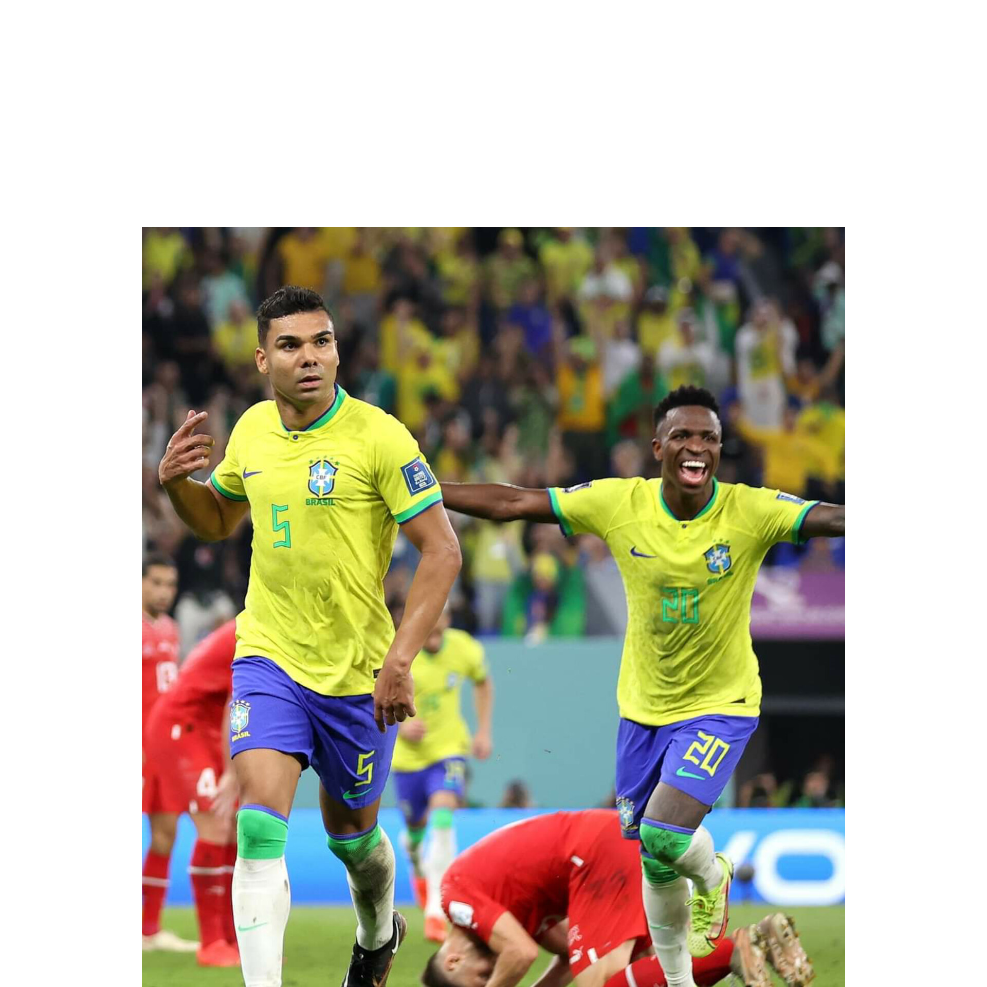 সুইজারল্যান্ড থেকে ১-০ গোলে  জিতে নকআউট পর্বে ব্রাজিল