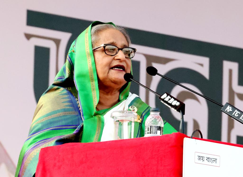 মহাসমাবেশে যা বললেন প্রধানমন্ত্রী