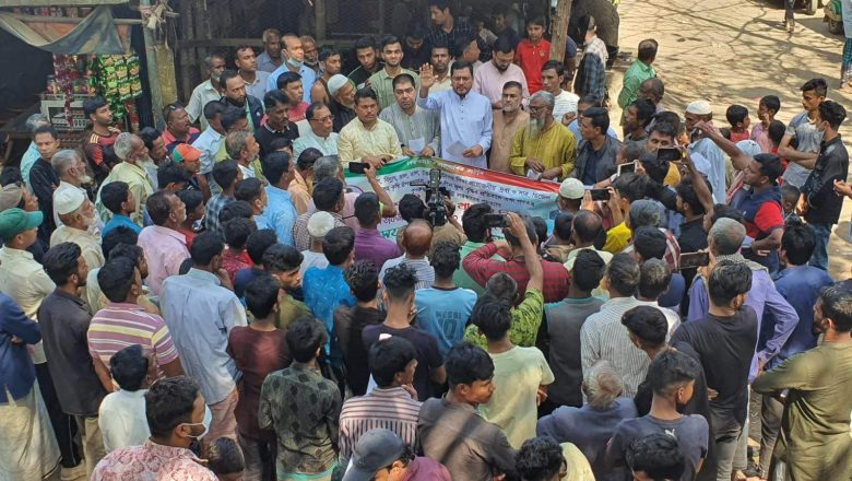 বোয়ালখালীর ইউনিয়ন পদযাত্রায় সুফিয়ান/ আন্দোলনের মাধ্যমেই সরকারের পতন ঘটাব