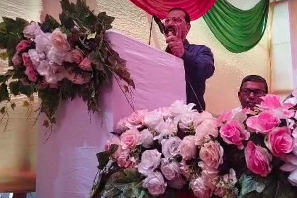 মাথায় চার সেলাই নিয়ে এমপি মোসলেম’র শোক সভায় নাছির