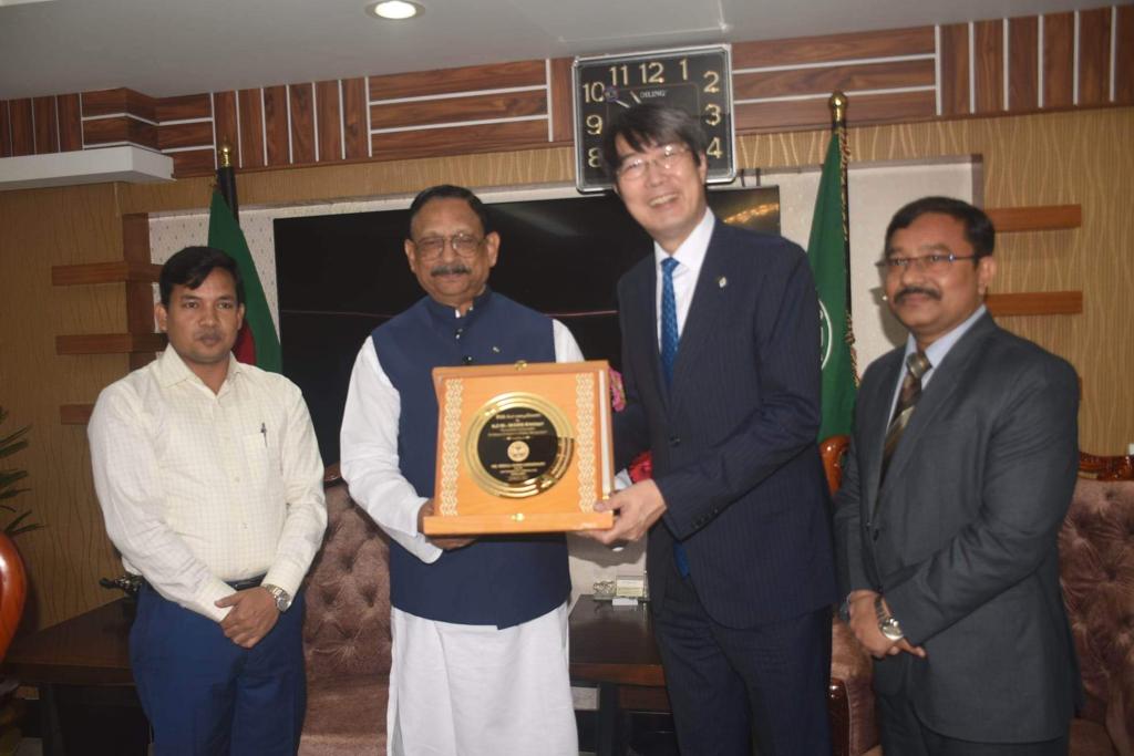 নগরের অবকাঠামোগত উন্নয়নে জাপানের সহায়তা চেয়েছেন চসিক মেয়র