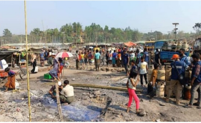 রোহিঙ্গা ক্যাম্পে অগ্নিকাণ্ডের ঘটনা পরিকল্পিত নাশকতা বলছে তদন্ত কমিটি