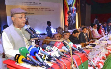 টাকা পাচারের কারণে শাস্তি হয়েছে বেগম খালেদার : তথ্যমন্ত্রী