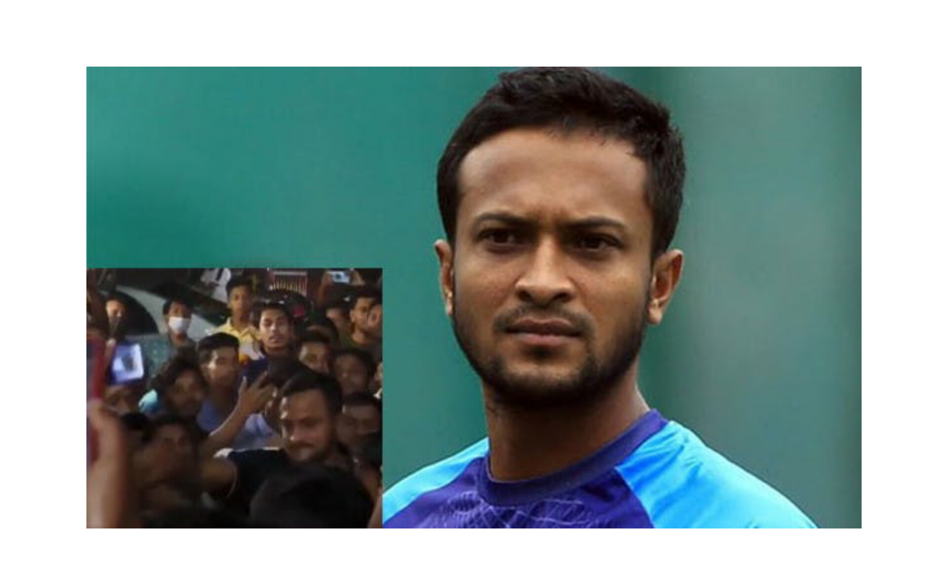 নগরের জিইসি মোড়ে ‘ক্যাপ’ দিয়ে ভক্তকে পেটালেন বিশ্বসেরা সাকিব