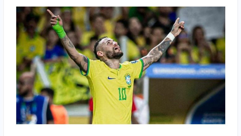 নেইমারের রেকর্ড গড়ার দিনে ব্রাজিলের বড় জয়