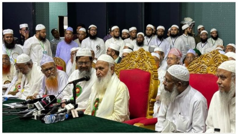 সরকার অন্যায়ভাবে নিরীহ আলেমদের কারাগারে বন্দি রেখেছে: হেফাজত আমীর