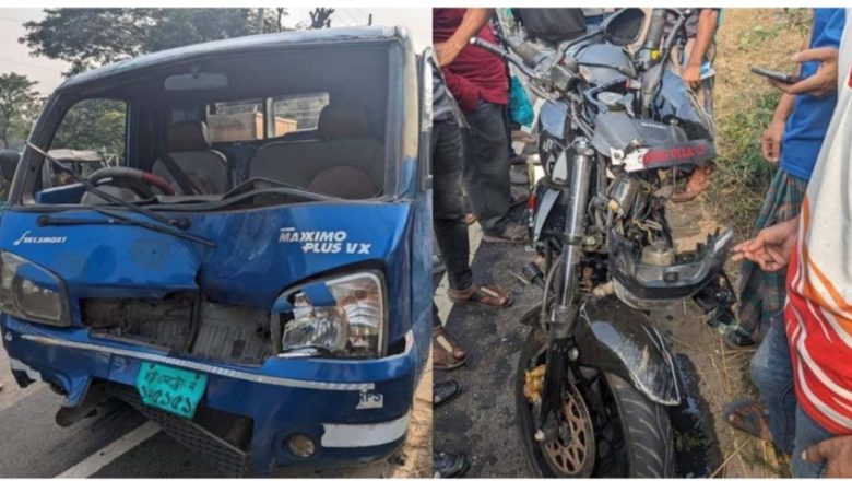 হাটহাজারীতে মোটরসাইকেল-পিকআপ সংঘর্ষ, নিহত ১