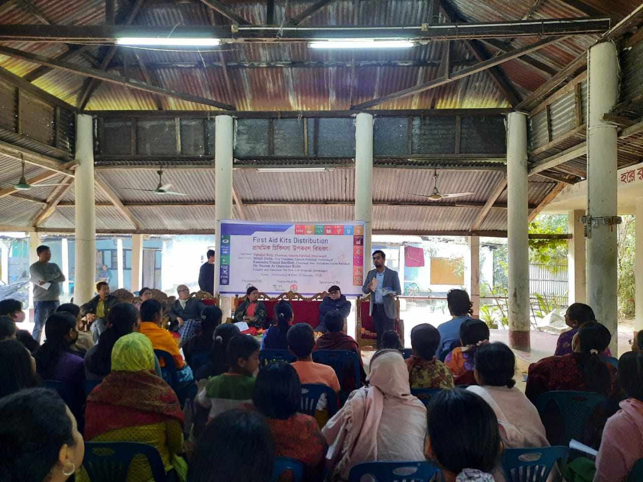 ওয়াইপিএসডি’র উদ্যোগে শ্রীমঙ্গলে চা-শ্রমিকদের মাঝে চিকিৎসা উপকরণ বিতরণ