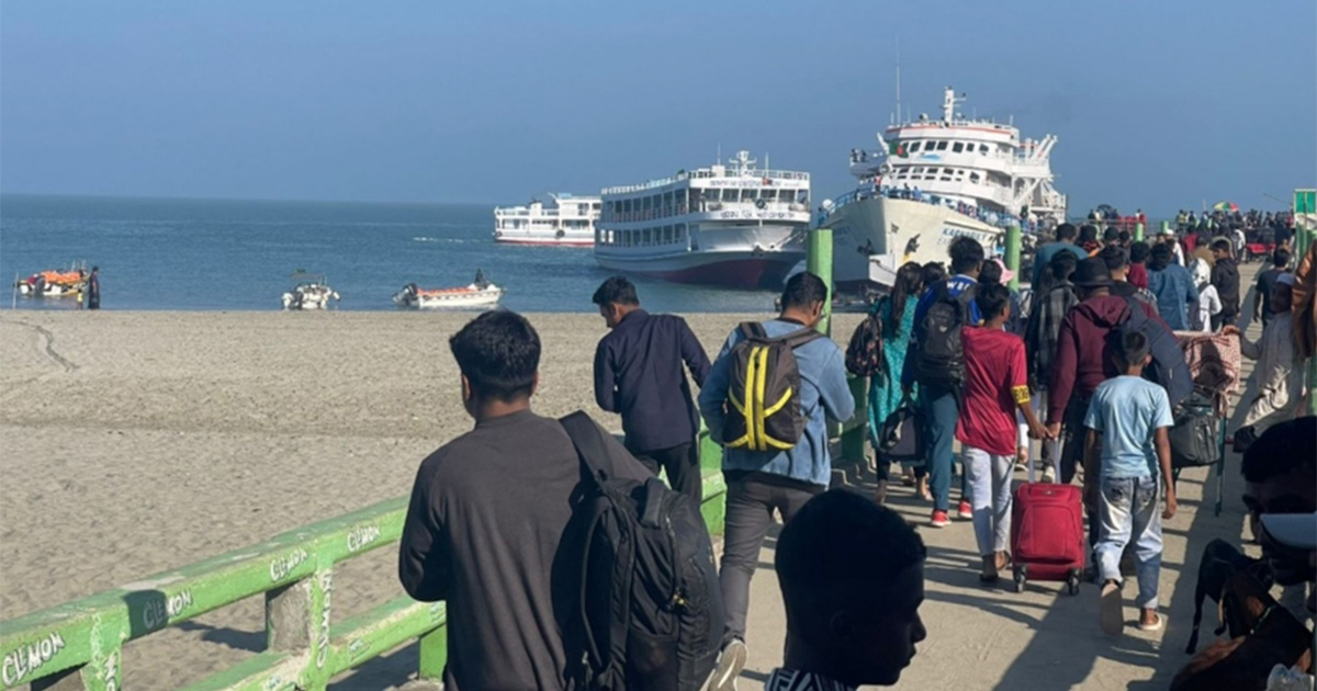 সেন্টমার্টিন যেতে পারবেন বিকল্প পথে