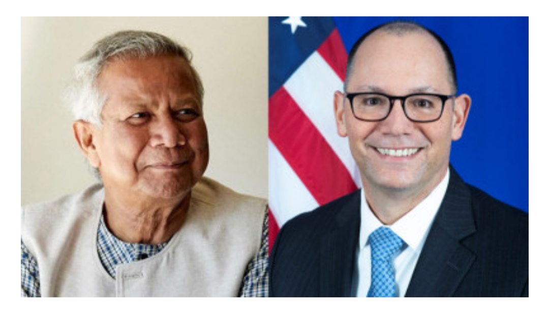 মার্কিন রাষ্ট্রদূত পিটার হাসের  নৈশভোজে  ড. ইউনূস