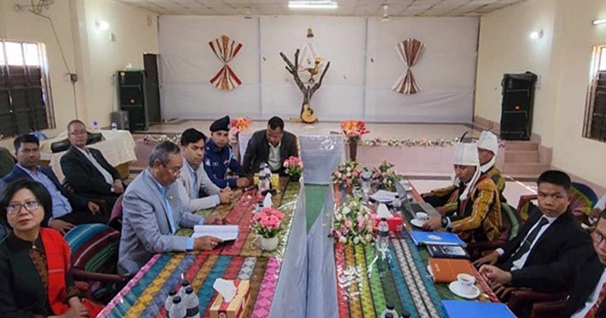 বান্দরবানে কেএনএফের সঙ্গে শান্তি কমিটির বৈঠক