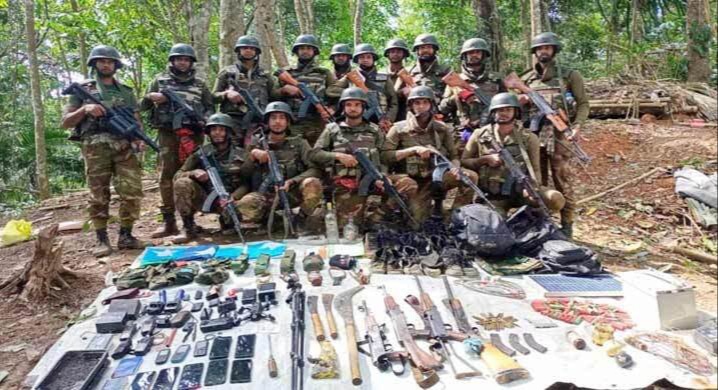 বান্দরবানে যৌথ বাহিনীর অভিযানে কেএনএফ সদস্য নিহত