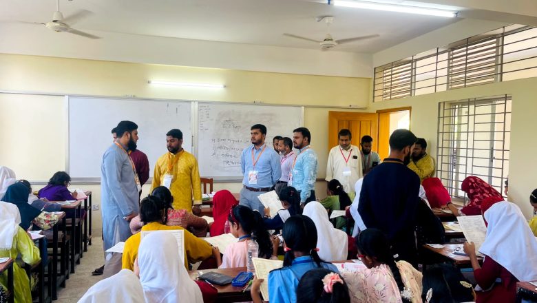 উৎসবমুখর পরিবেশে অংকুর বৃত্তি পরীক্ষা অনুষ্ঠিত