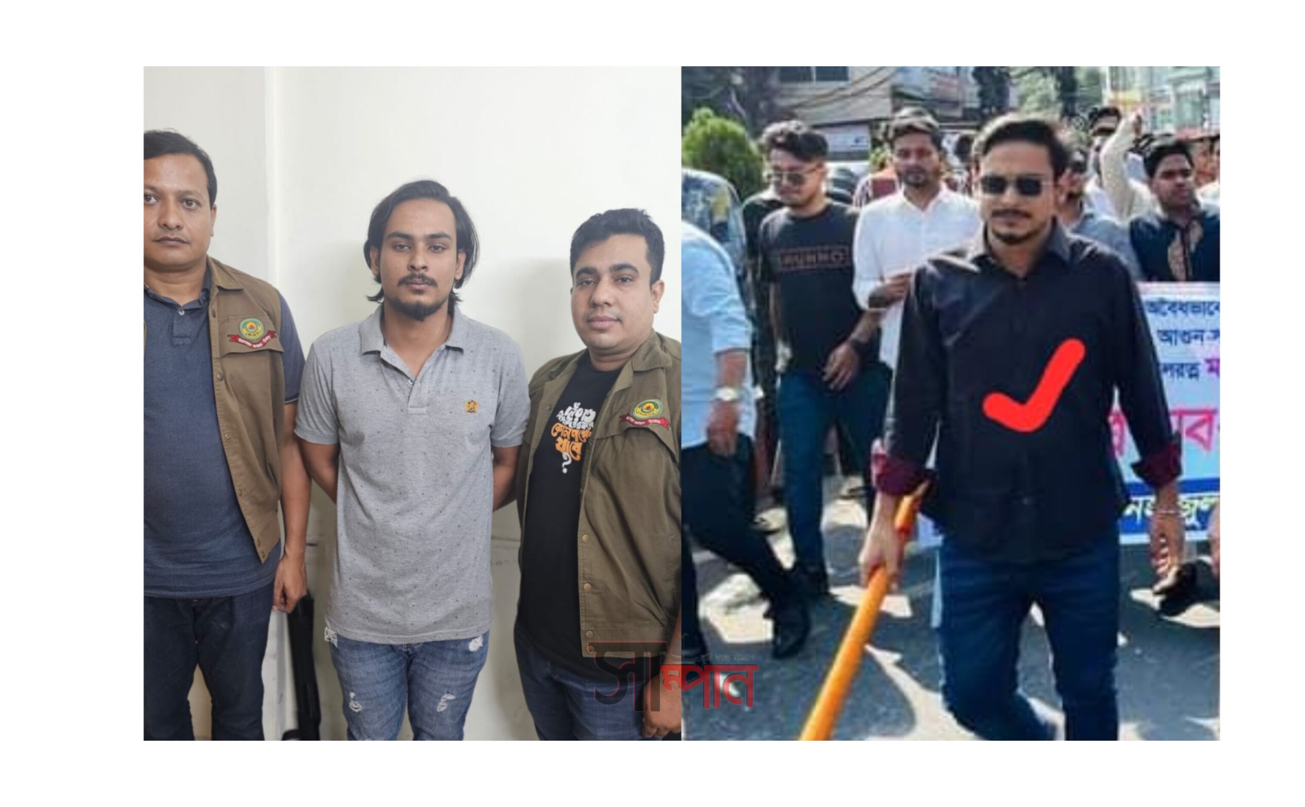 ডিবির হাতে চট্টগ্রাম কলেজের ছাত্রলীগ ক্যাডার দিগন্ত আটক