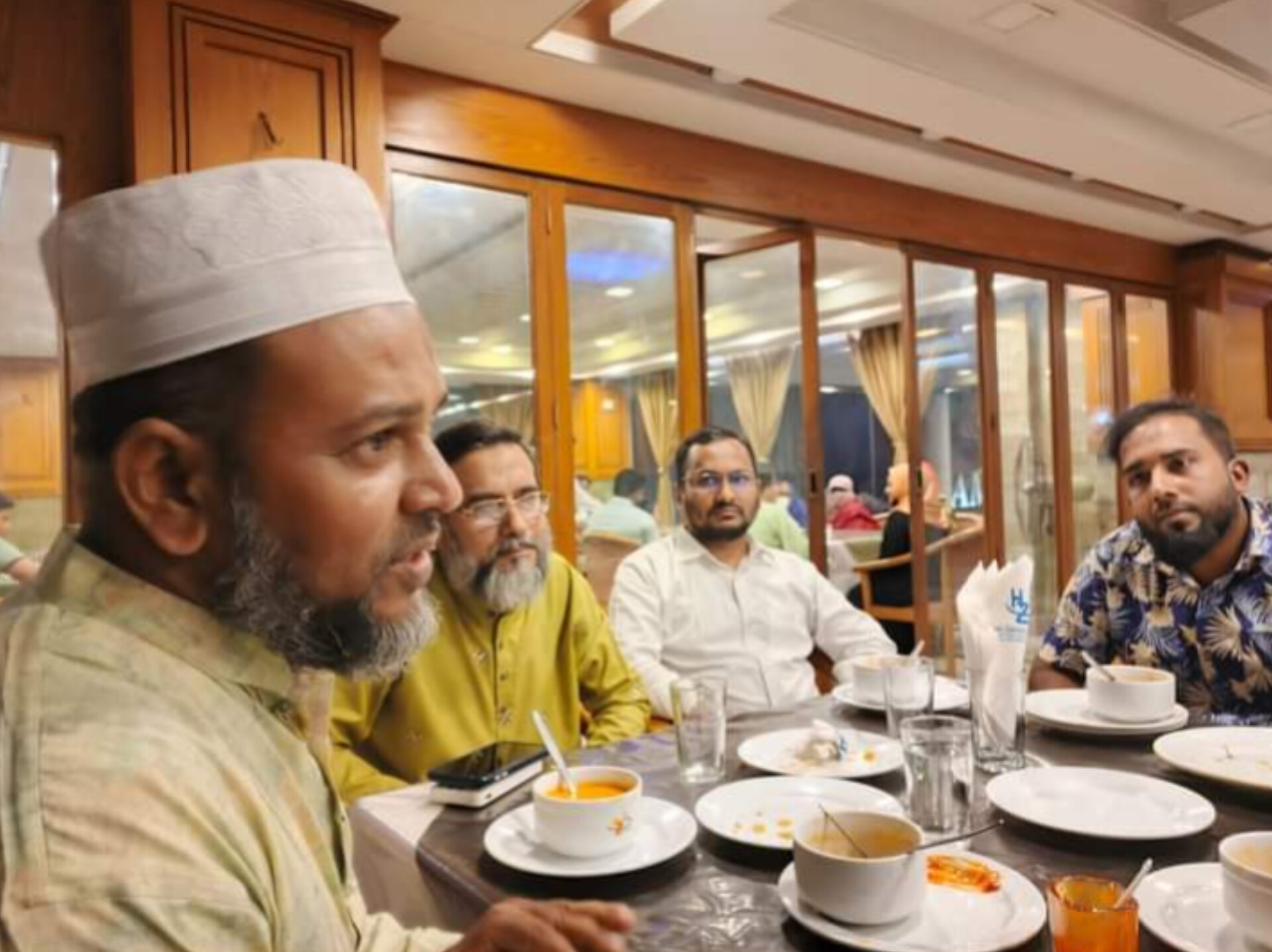 স্থানীয় সাংবাদিকদের সাথে আকবর শাহ থানা জামায়াতের মতবিনিময় সভা