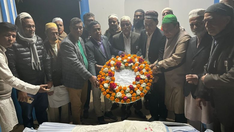 সাংবাদিক নিজাম উদ্দিন আহমদ’র জানাজা ও দাফন সম্পন্ন