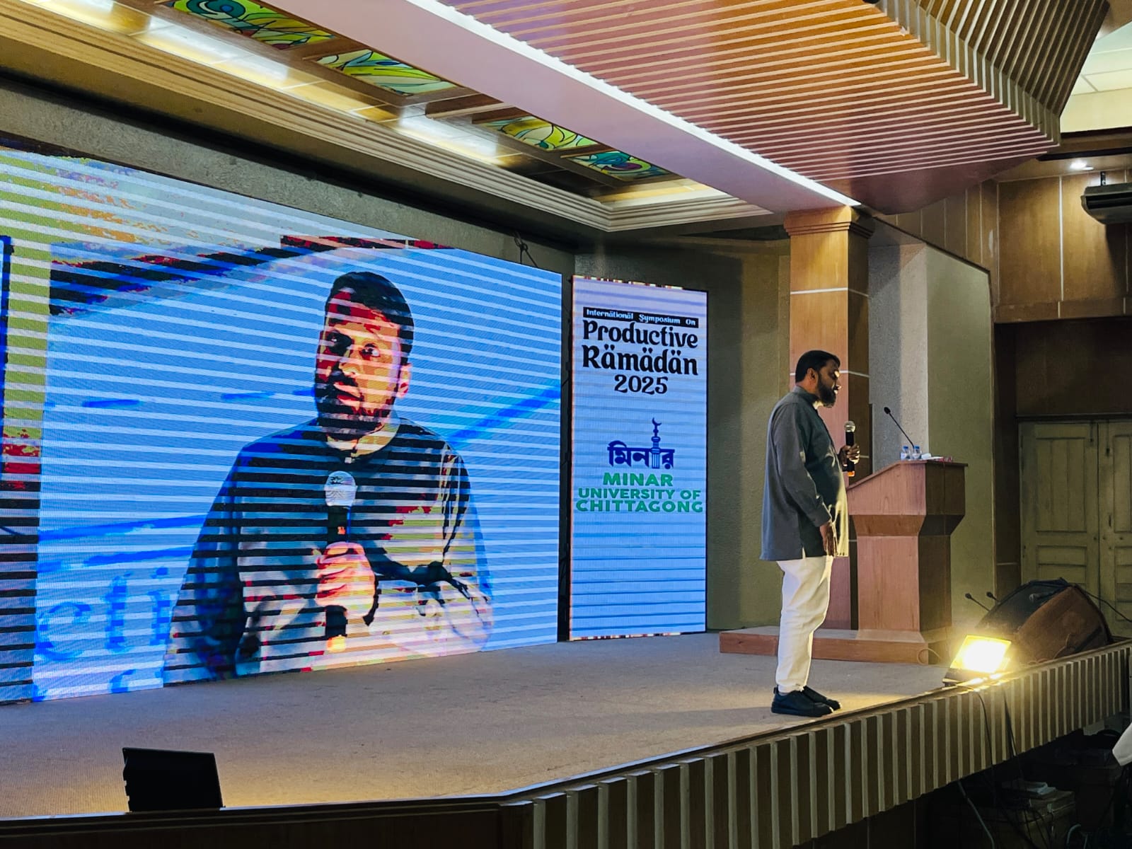 চবিতে প্রোডাক্টিভ রমাদান অনুষ্ঠানে ড. ইয়াসির কাজী