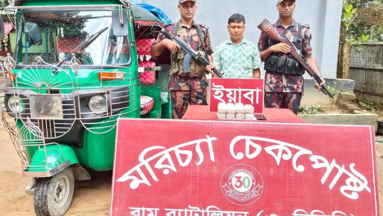 রামুতে বিজিবির অভিযানে ৩০ হাজার পিস ইয়াবাসহ একজন আটক