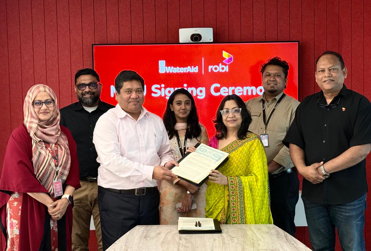 নিরাপদ পানি নিশ্চিত করতে যৌথভাবে কাজ করবে রবি ও ওয়াটারএইড