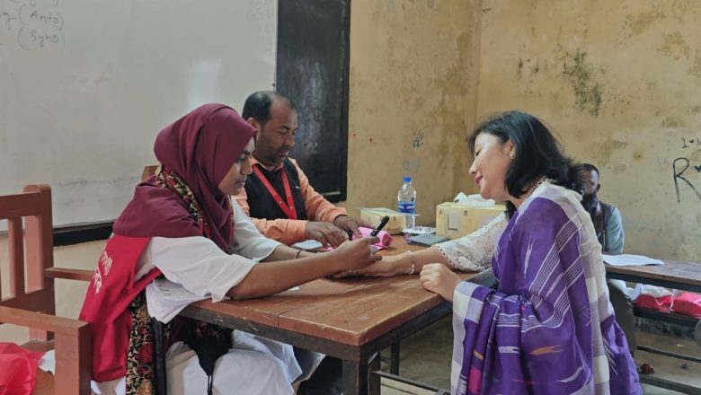 খাগড়াছড়িতে রেড ক্রিসেন্ট ইউনিটের ভোট গ্রহণ শুরু