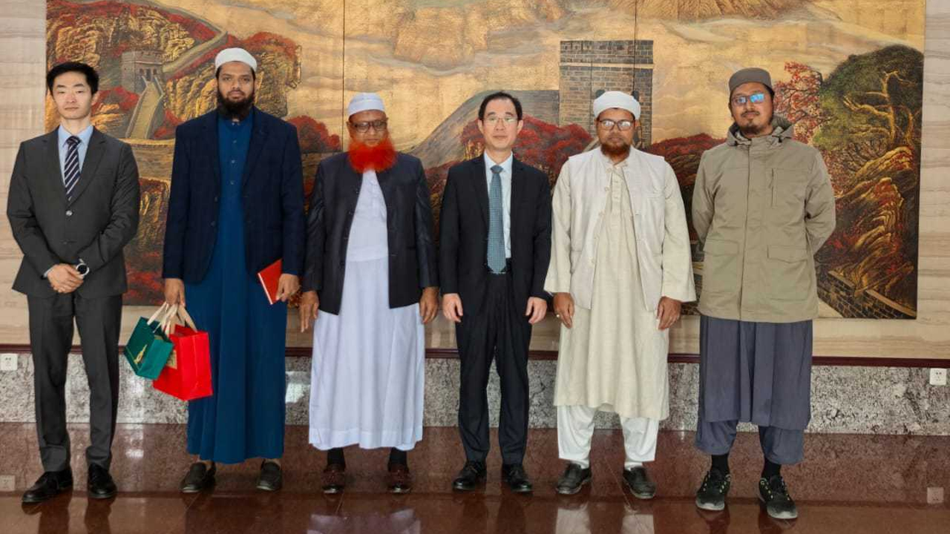 চীনা দূতাবাসের চার্জ দ্যা এফেয়ার্সের সঙ্গে ইসলামী আন্দোলনের বৈঠক