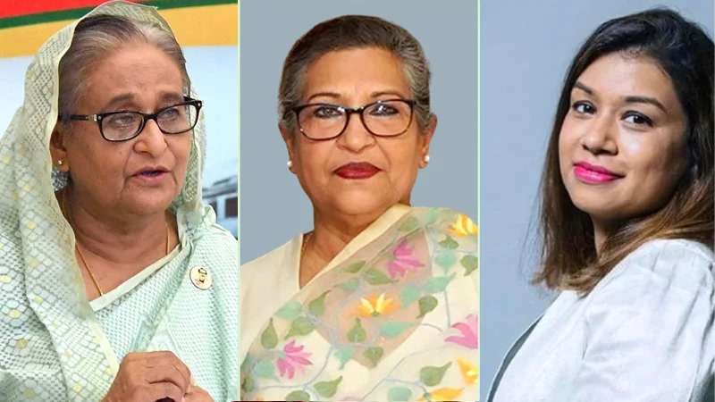 শেখ হাসিনার ৫, রেহানার ৭ ও টিউলিপের ২ বছরের কারাদণ্ড