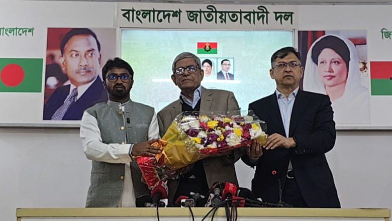 আনুষ্ঠানিকভাবে বিএনপিতে যোগ দিলেন রাশেদ খাঁন