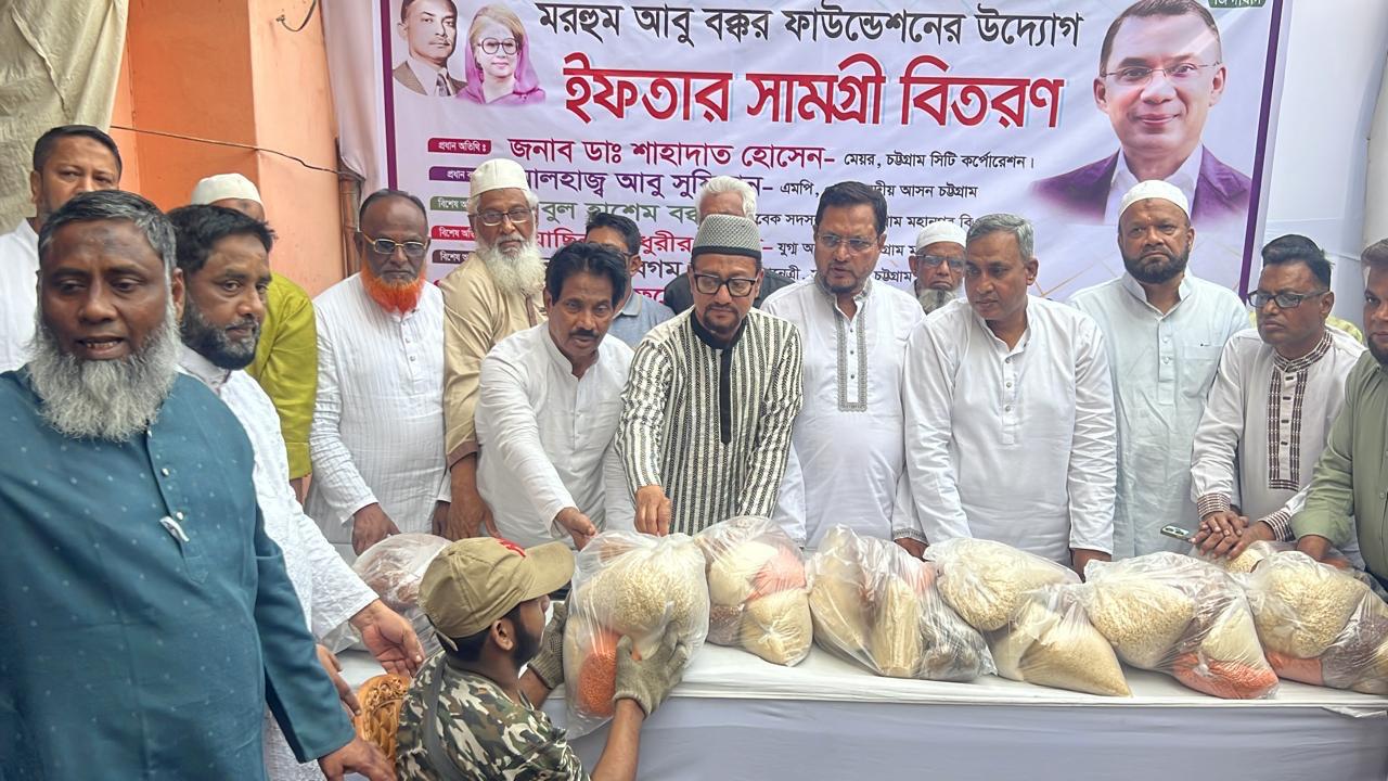 একজনের সহযোগিতা আরেকজনের ইফতারের আনন্দ হয়ে উঠতে পারে :  মেয়র ডা. শাহাদাত