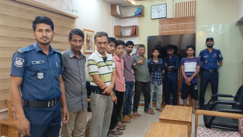 রাঙ্গামাটিতে পুলিশের অভিযানে মাদক কারবারীসহ গ্রেফতার ১০