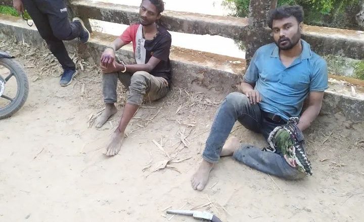 নাইক্ষ্যংছড়িতে কাটা বন্দুকসহ দুই যুবক আটক